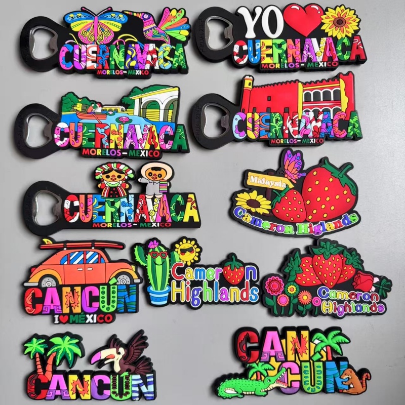 Car Accessories Dubai - Imanes de nevera de PVC Cancun