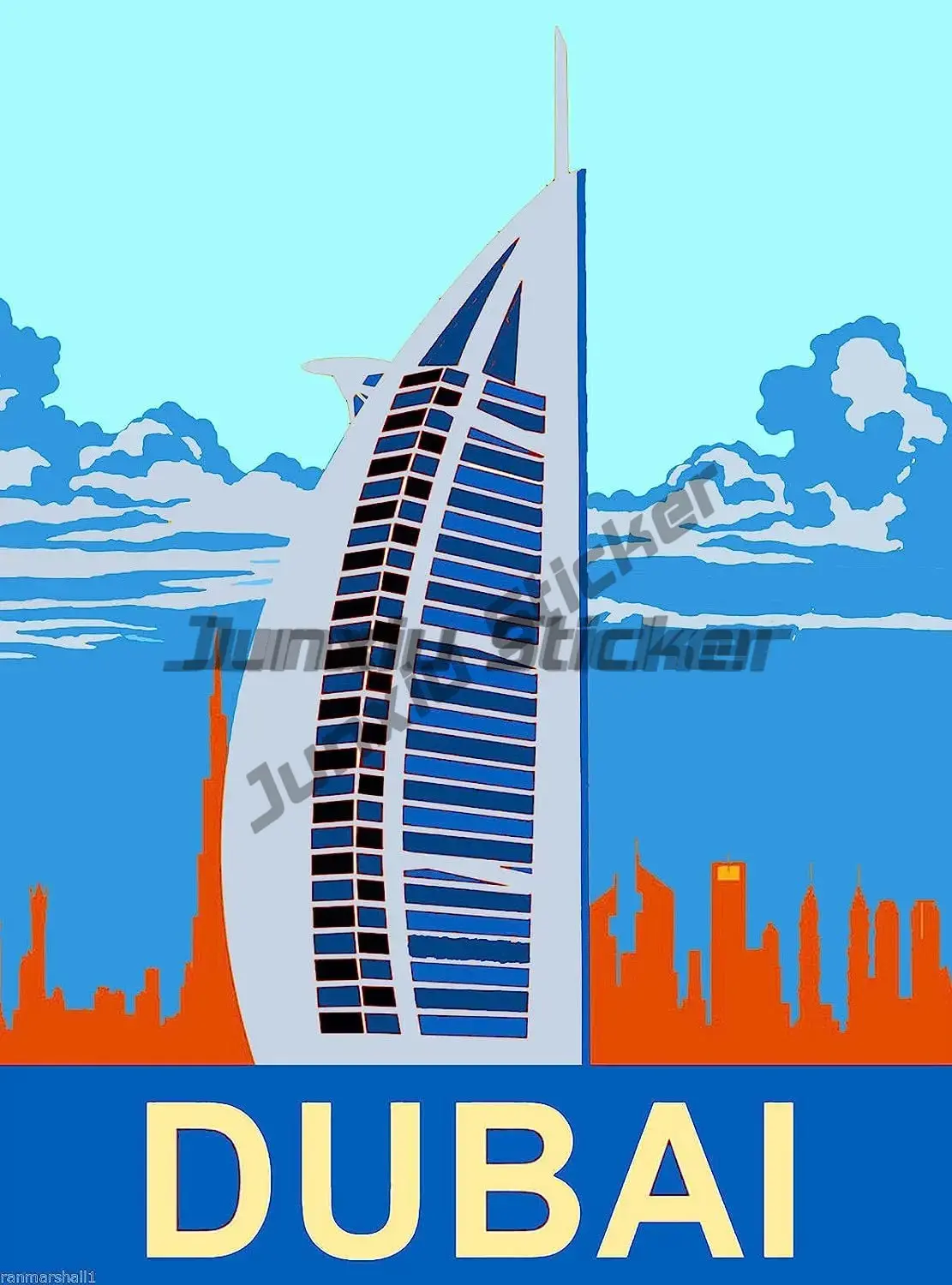 Car Accessories Dubai - Pegatinas de vinilo autoadhesivas con la