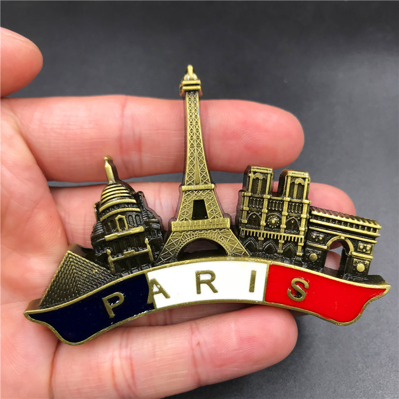 Francia París Metal 3D lindo i - Car Accessories Dubai reseña y precio