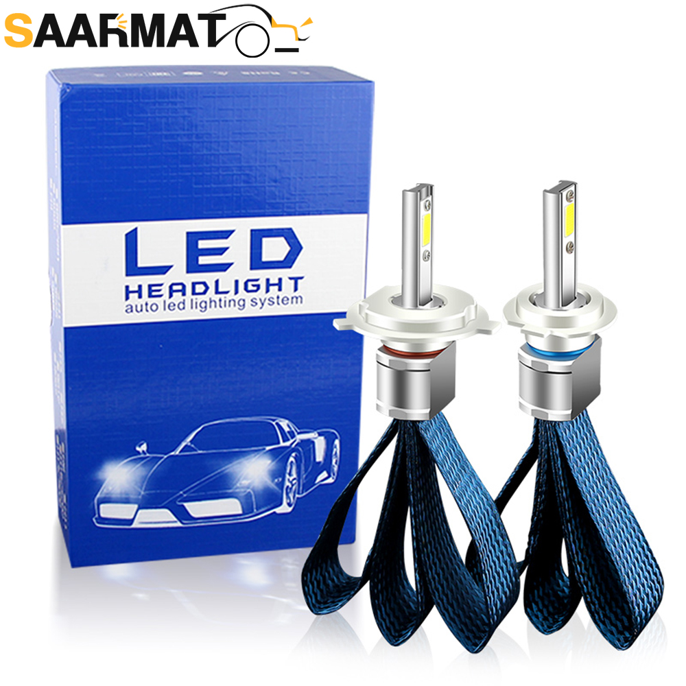 2 Piezas de Faros LED de 8000L - Market Car Accessories reseña y precio