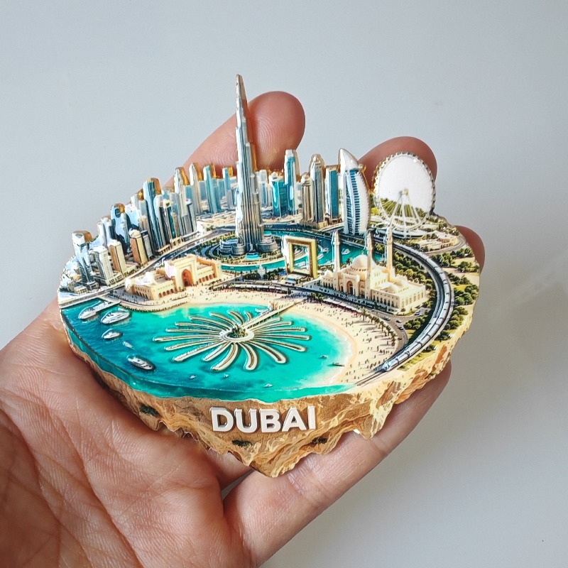Imanes de nevera de Dubái, mat - Car Accessories Dubai reseña y precio