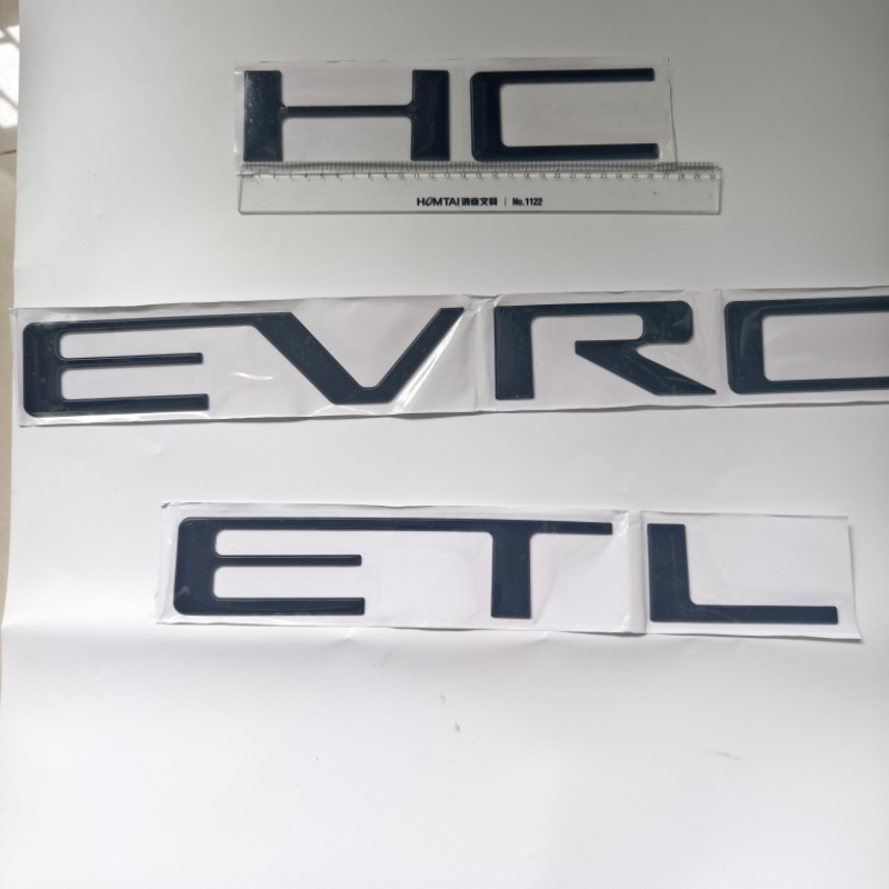 1 unidad de letras 3D ABS para - Market Car Accessories reseña y precio