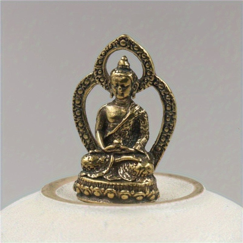 Mini estatua de Buda de cobre, - Car Accessories Bangi reseña y precio