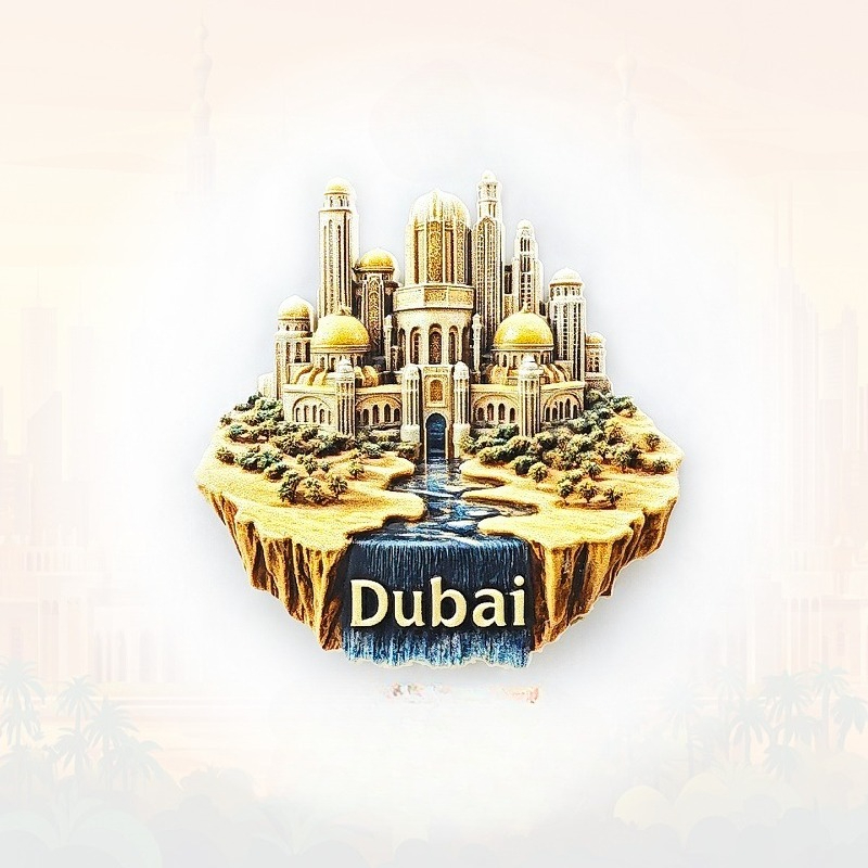 Imán para nevera Dubai Oasis,  - Car Accessories Dubai reseña y precio