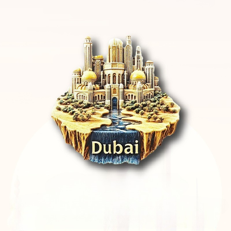 Imán para nevera Dubai Oasis,  - Car Accessories Dubai reseña y precio
