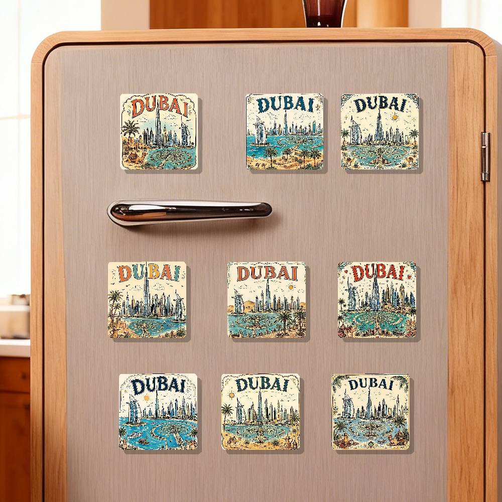 Imán de Refrigerador con Diseñ - Car Accessories Dubai reseña y precio