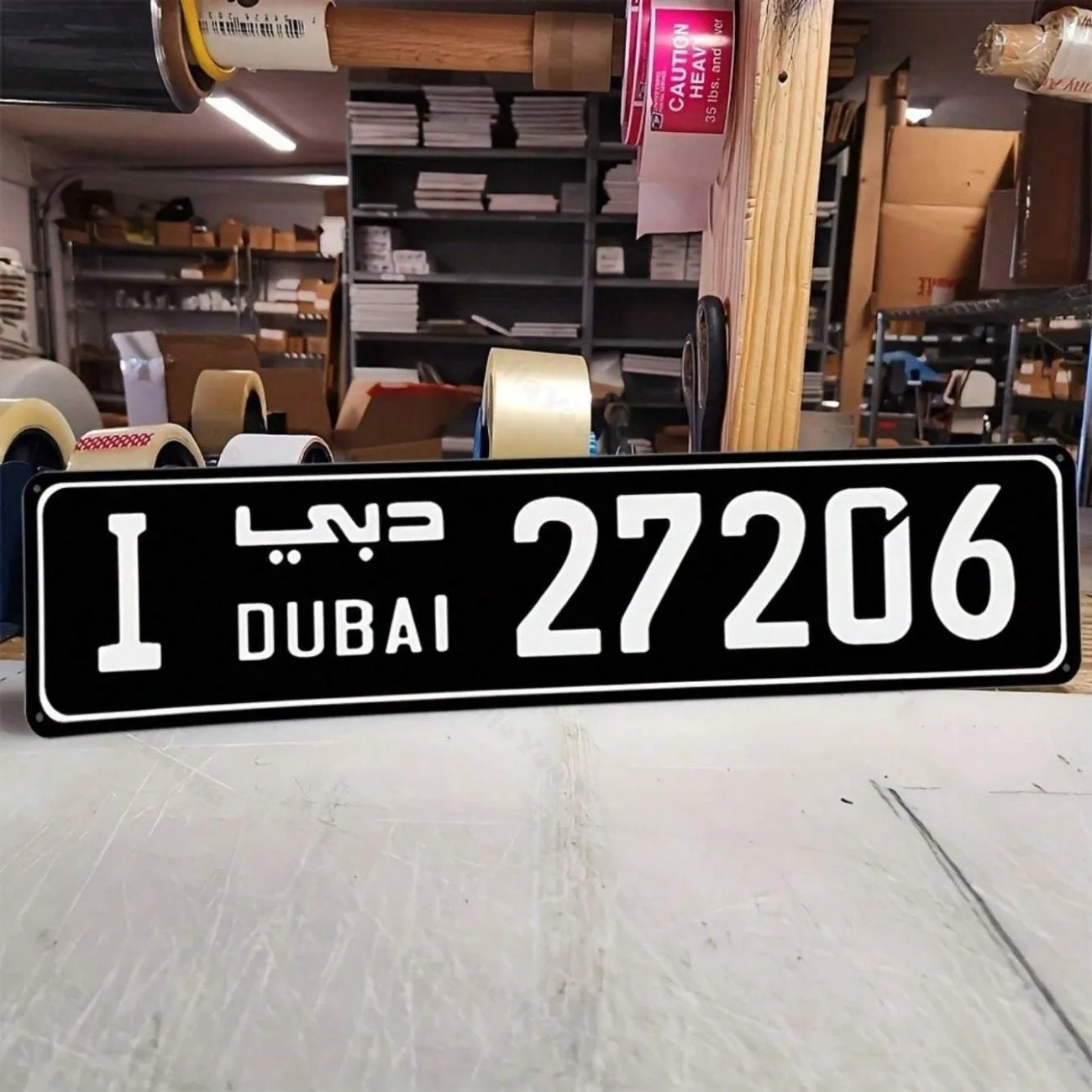 Letrero de Aluminio Grabado co - Car Accessories Dubai reseña y precio