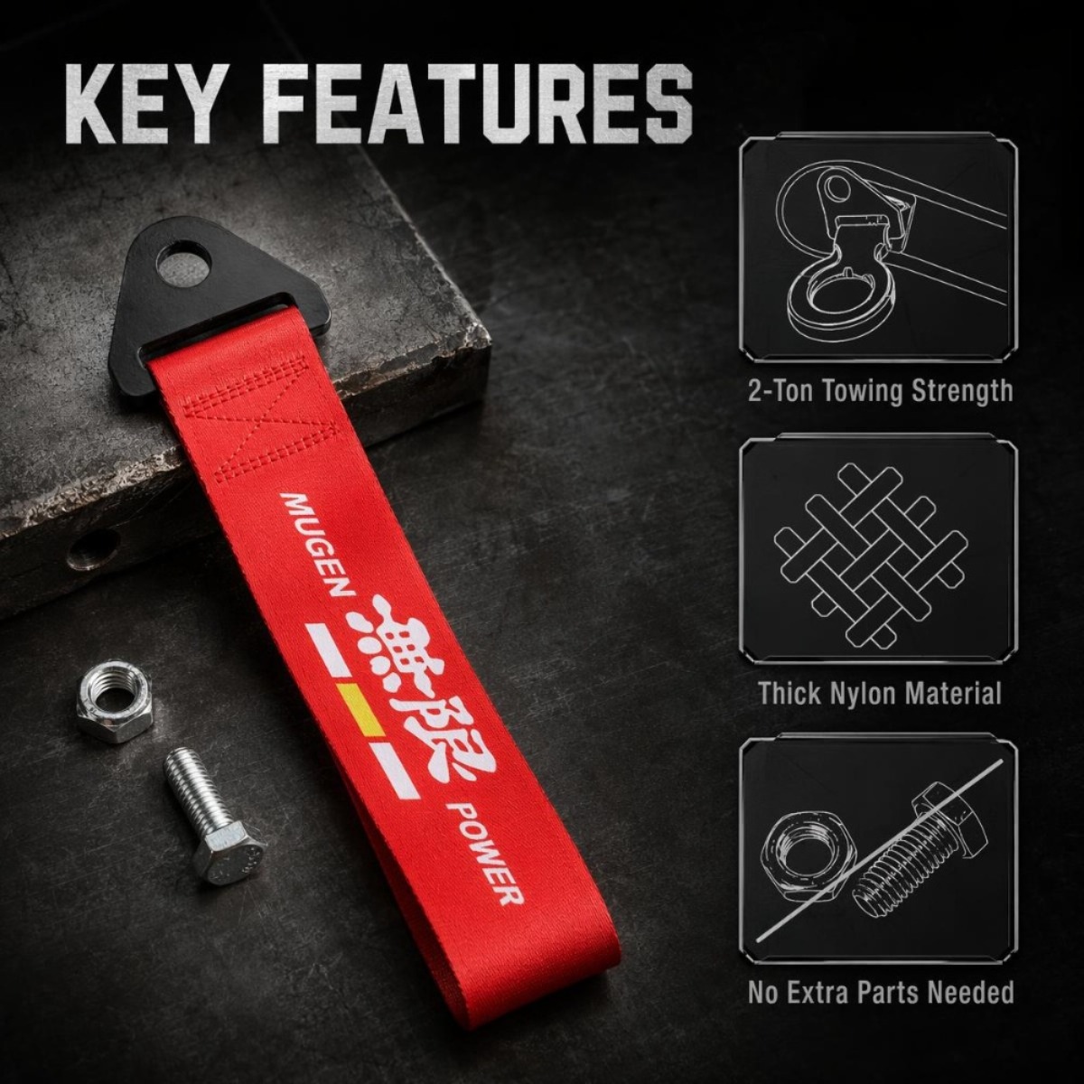 Cuerda de Remolque para Auto,  - Car Accessories Unique reseña y precio