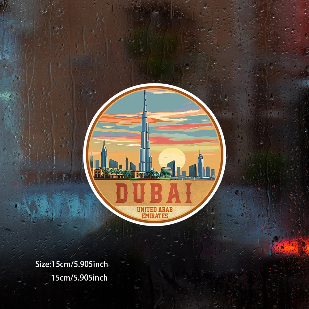 1 pieza de pegatina de vinilo  - Car Accessories Dubai reseña y precio